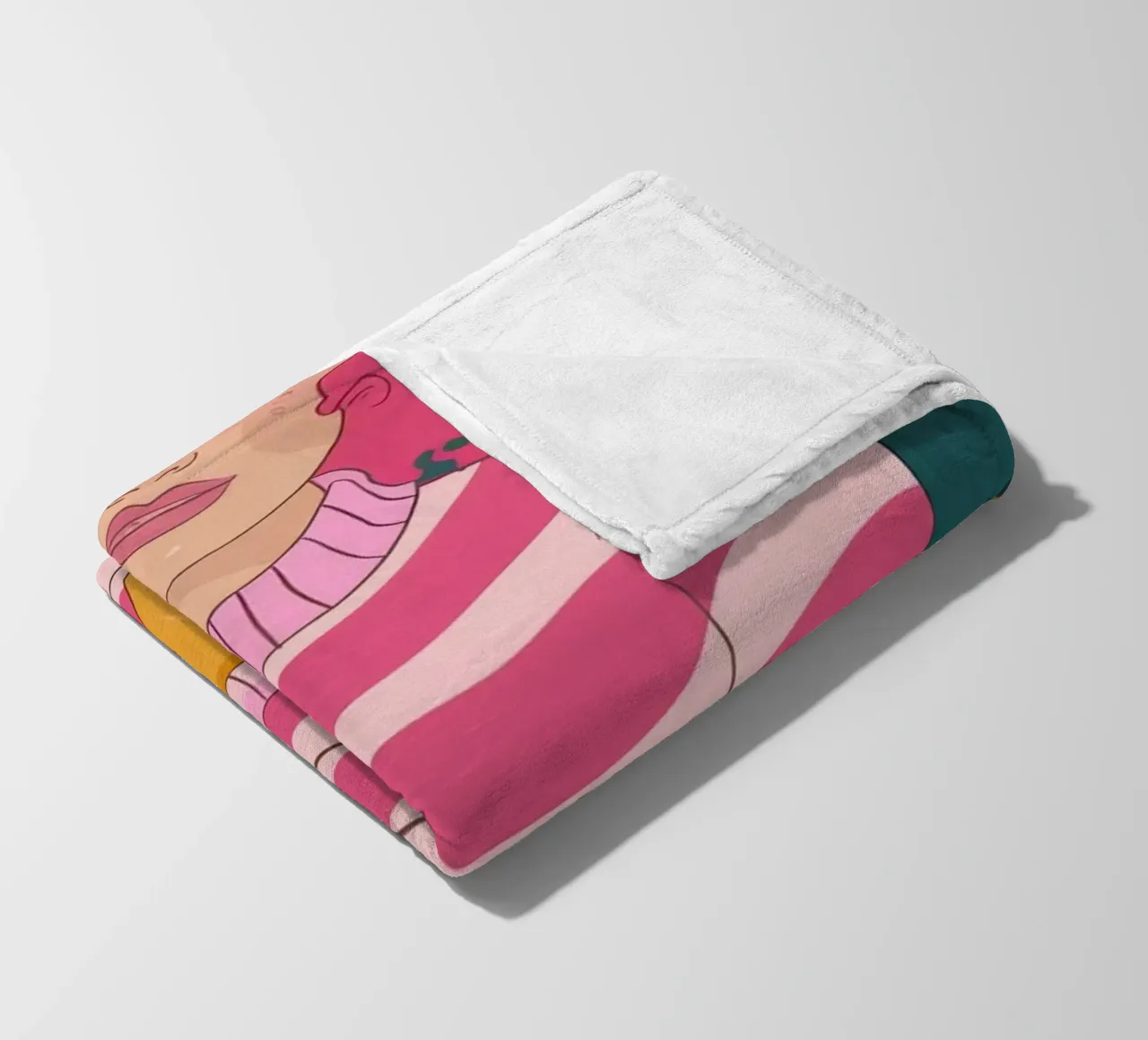 Vibrant Artistic Expression fleece blanket by Color Oblivion