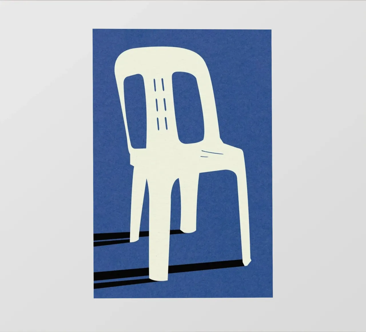 Monobloc Plastic Chair No II pellicola backlit da Rosi Feist