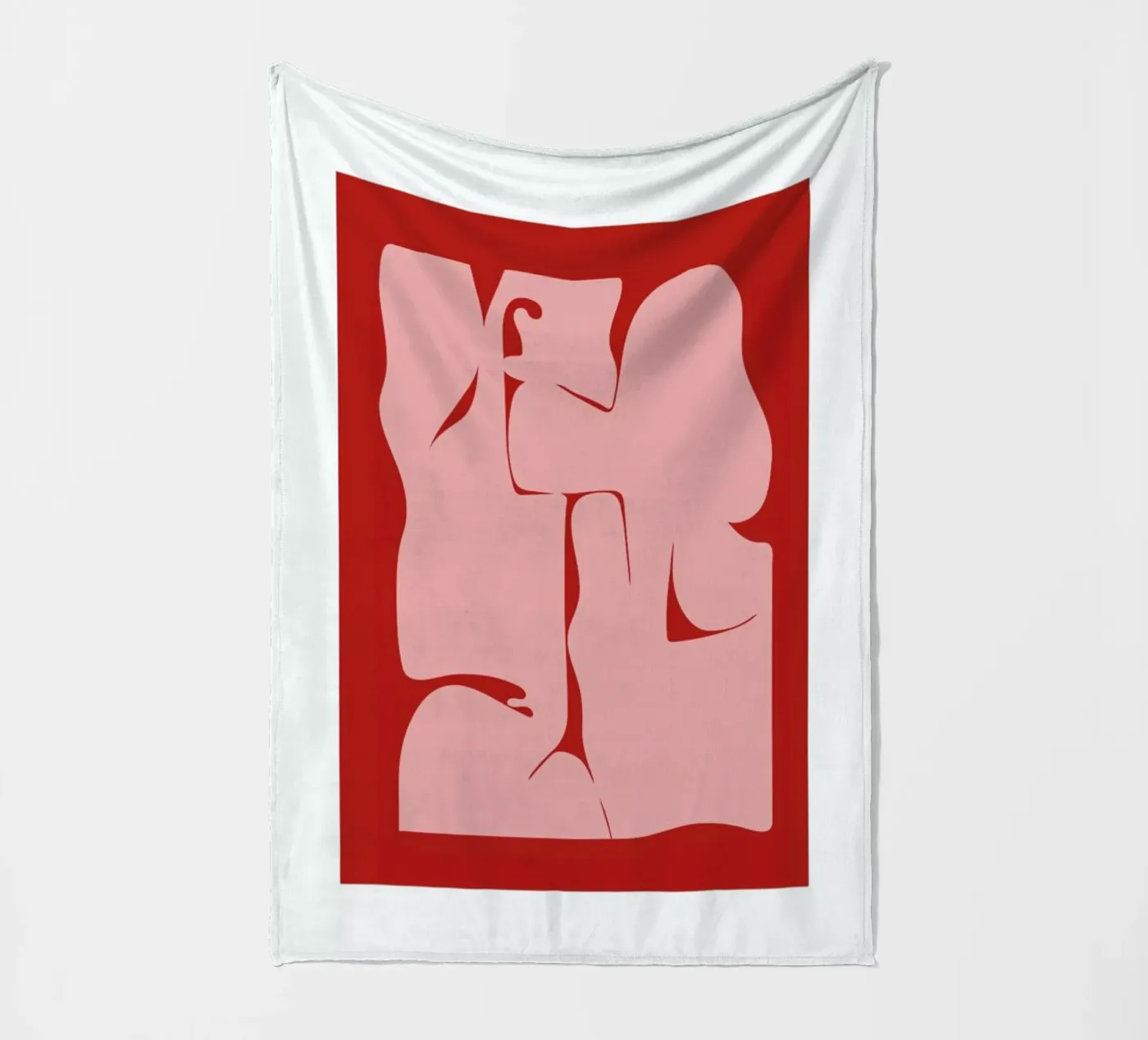 Abstract Fleecedecke von Nordic Creators