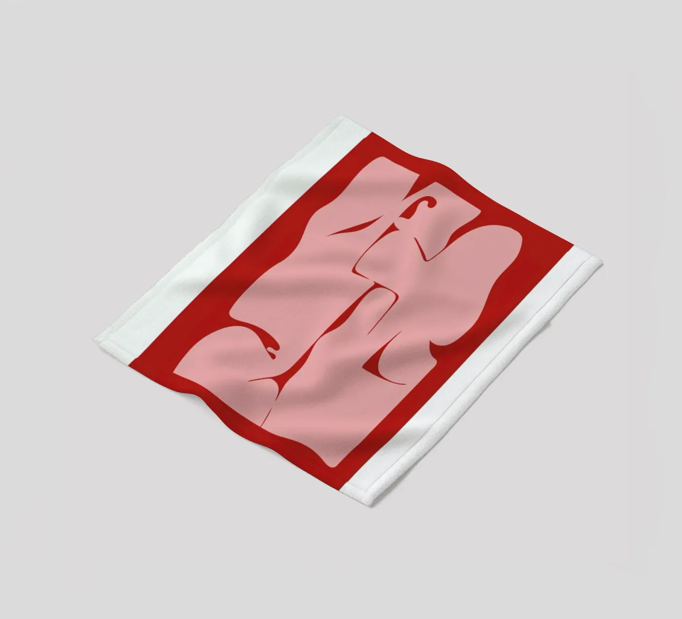 Abstract Fleecedecke von Nordic Creators