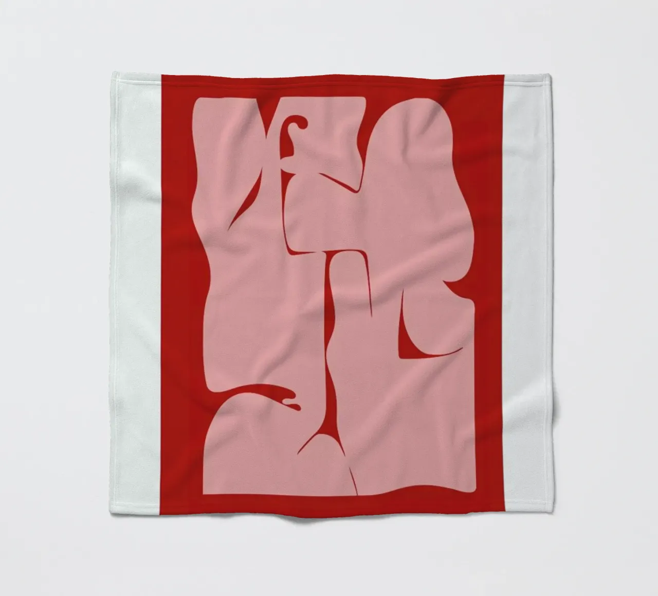 Abstract fleece blanket by Nordic Creators