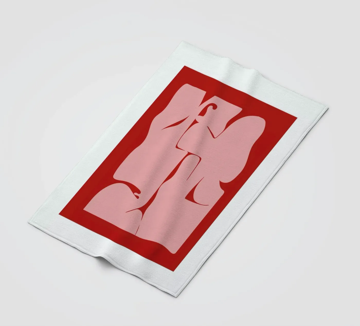 Abstract Fleecedecke von Nordic Creators