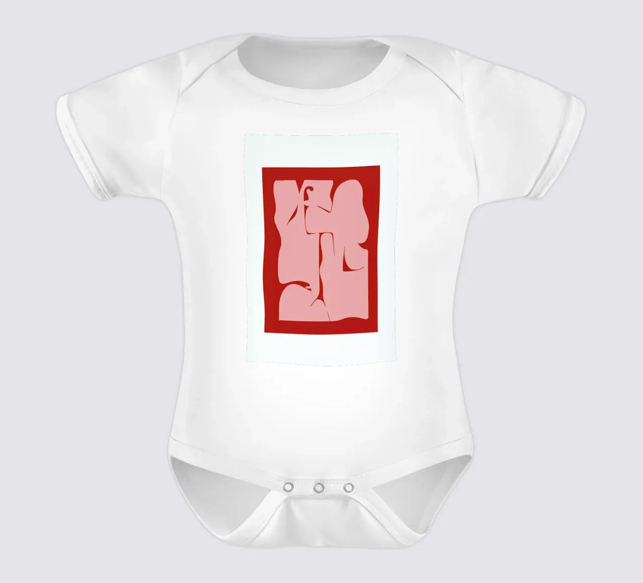 Abstract body neonato maniche corte da Nordic Creators