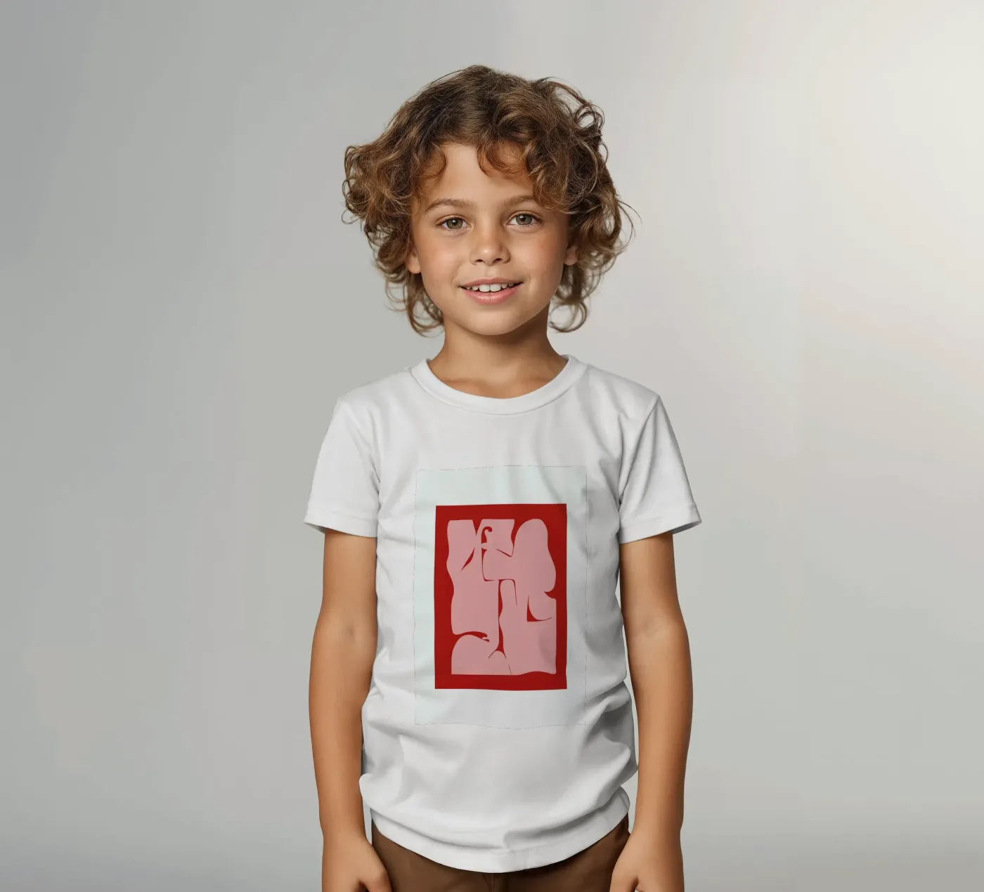 Abstract kinder t-shirt van Nordic Creators
