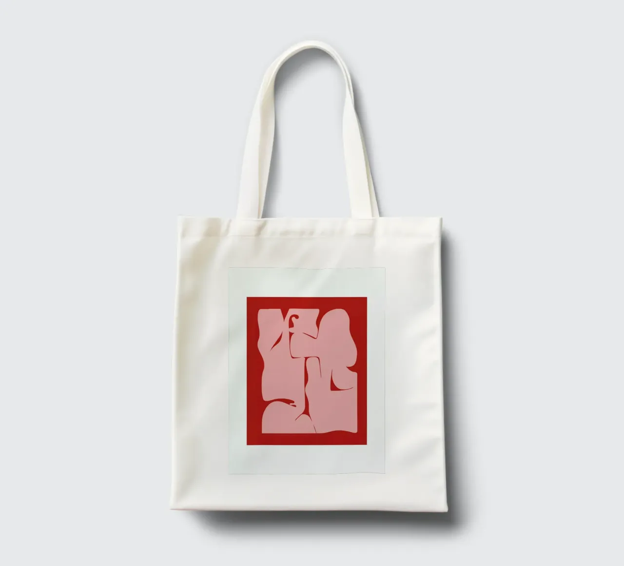 Abstract borsa in juta da Nordic Creators