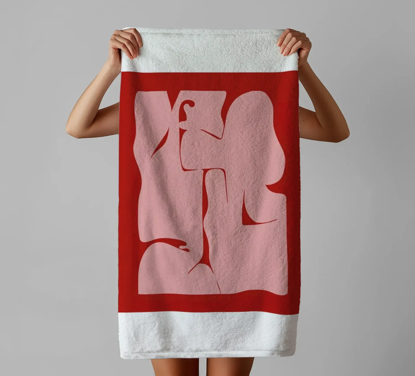 Abstract towel by Nordic Creators