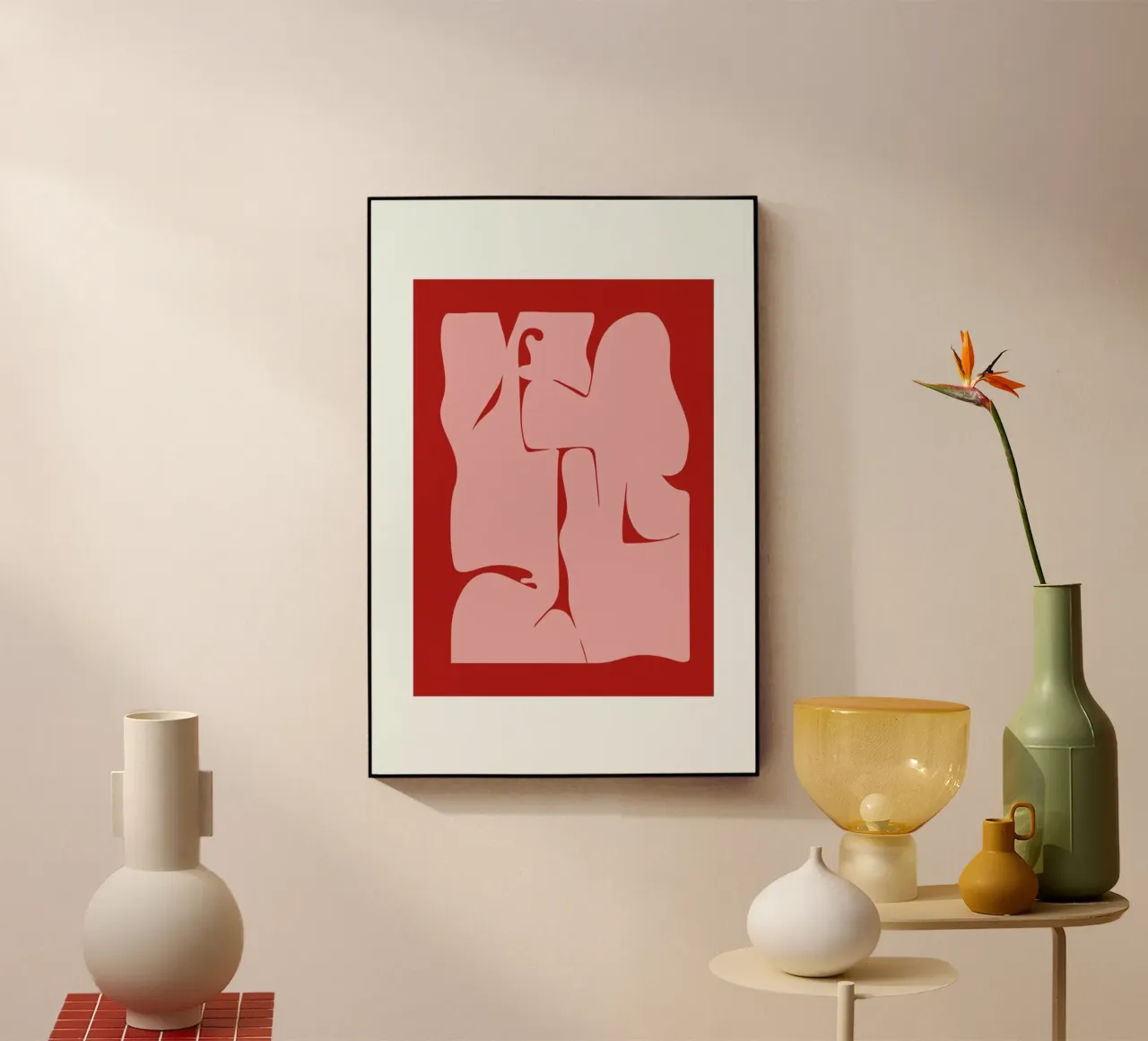Abstract acrylic glass by Nordic Creators