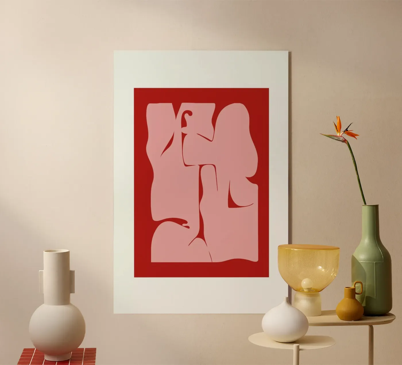 Abstract Acryl-Glas von Nordic Creators