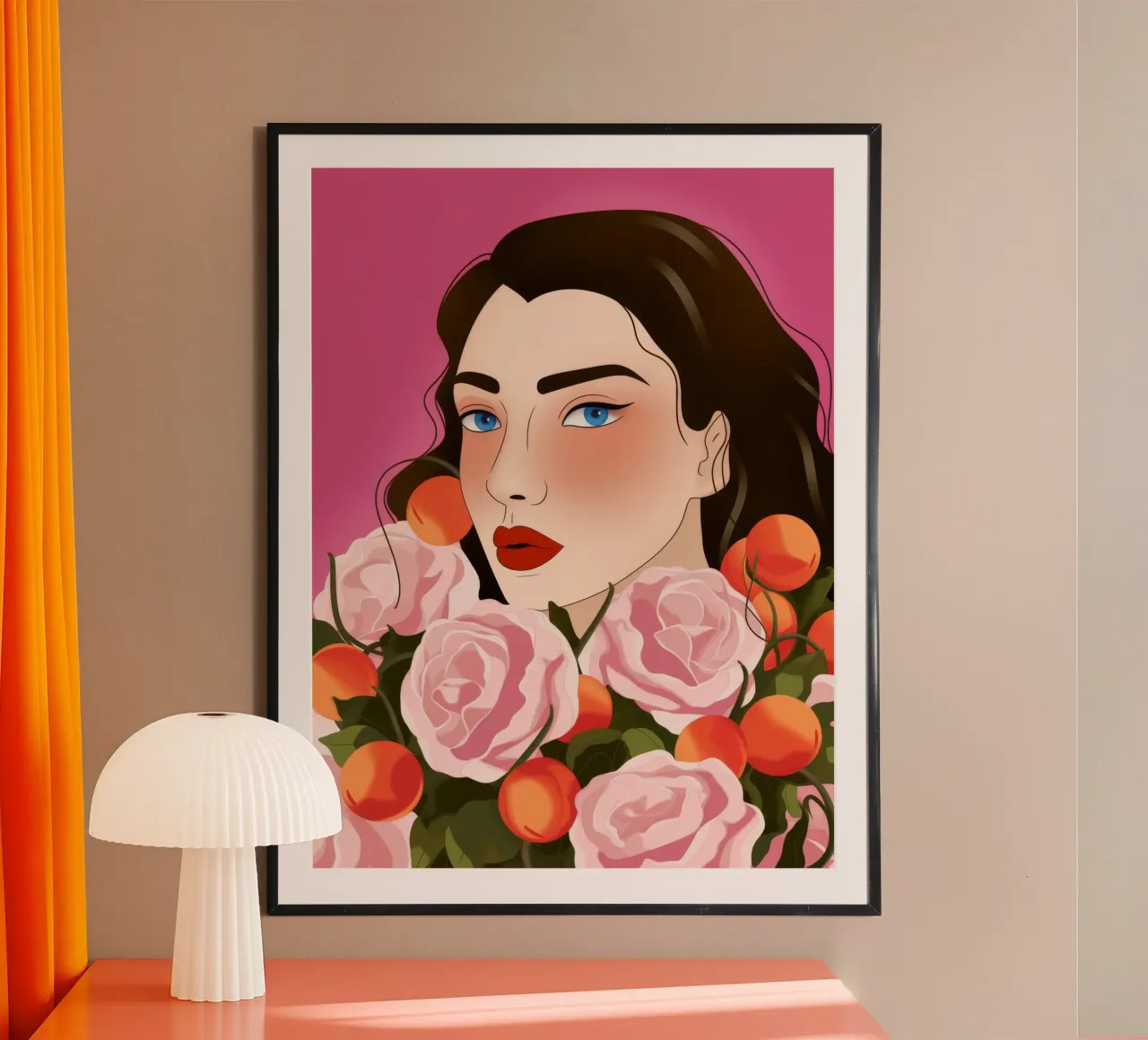 Rose Reflection Harmony hahnemühle by Color Oblivion