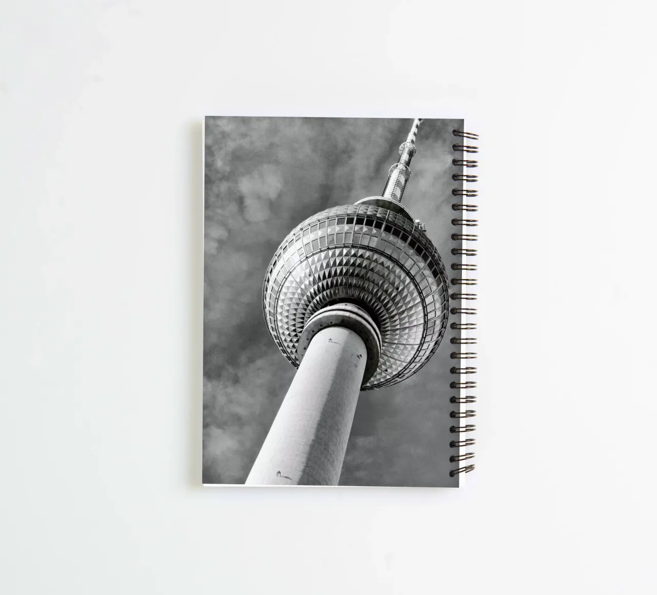 Berlin Fernsehturm spiral notebook by METROPOLIS