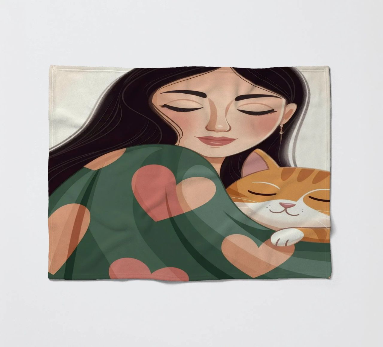 Calore accogliente per i gatti coperta in pile da Color Oblivion