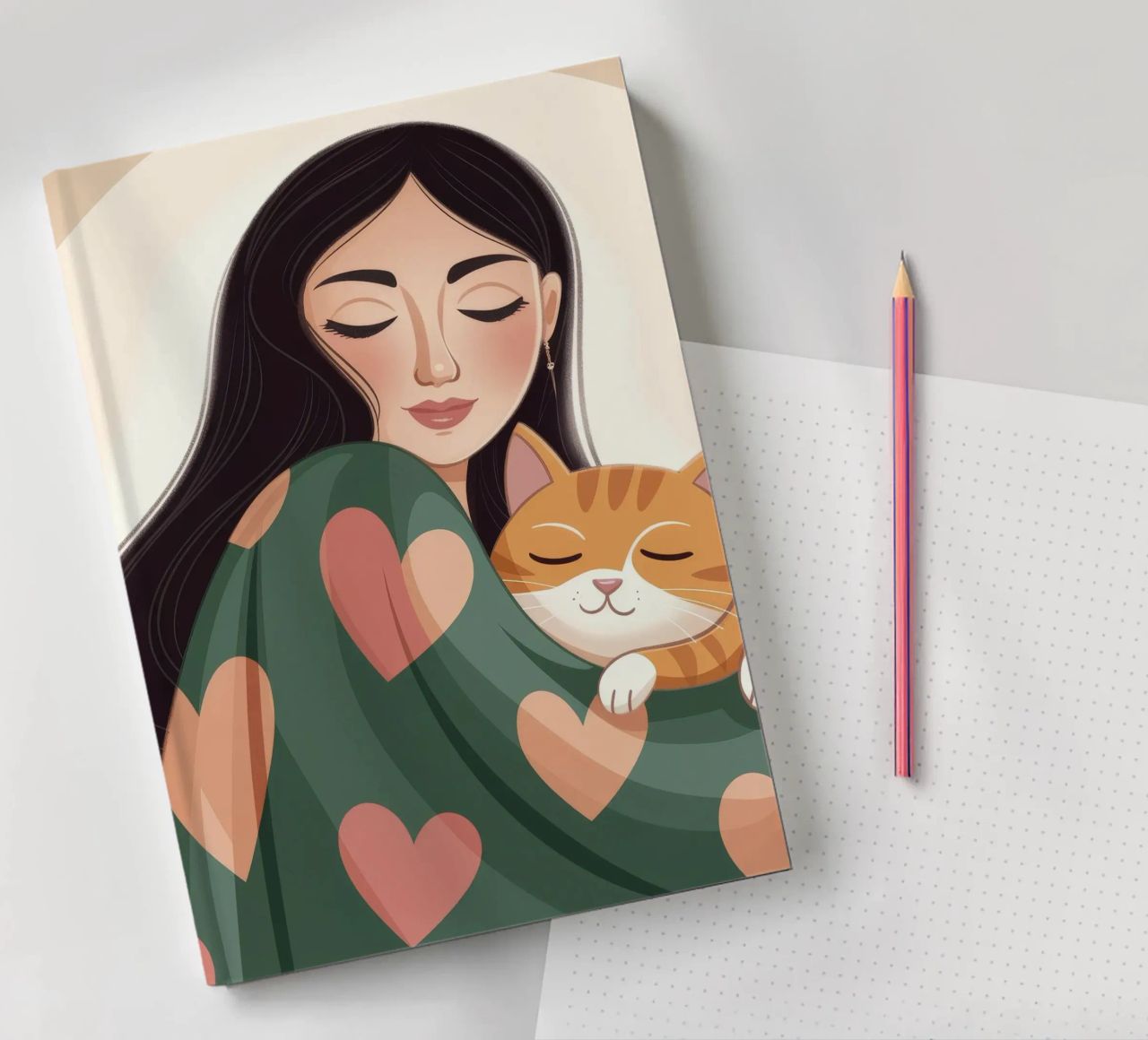 Calore accogliente per i gatti diario da Color Oblivion