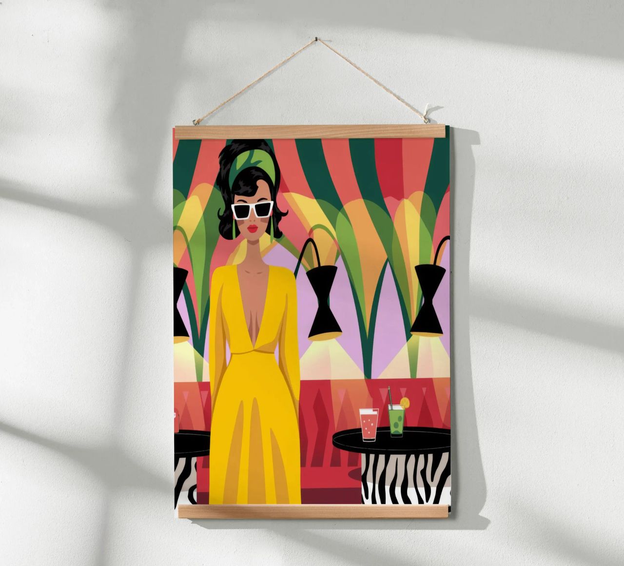 Vibrant Graceful Dynamic poster by Color Oblivion