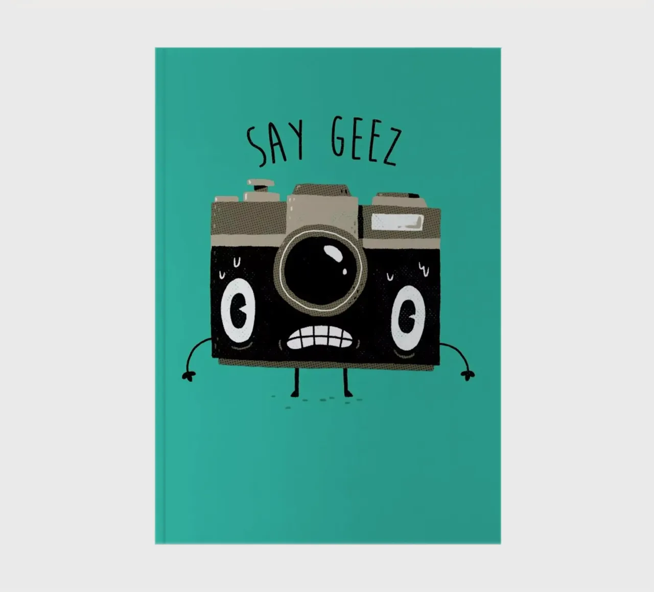 Say Geez notebook by DinoMike
