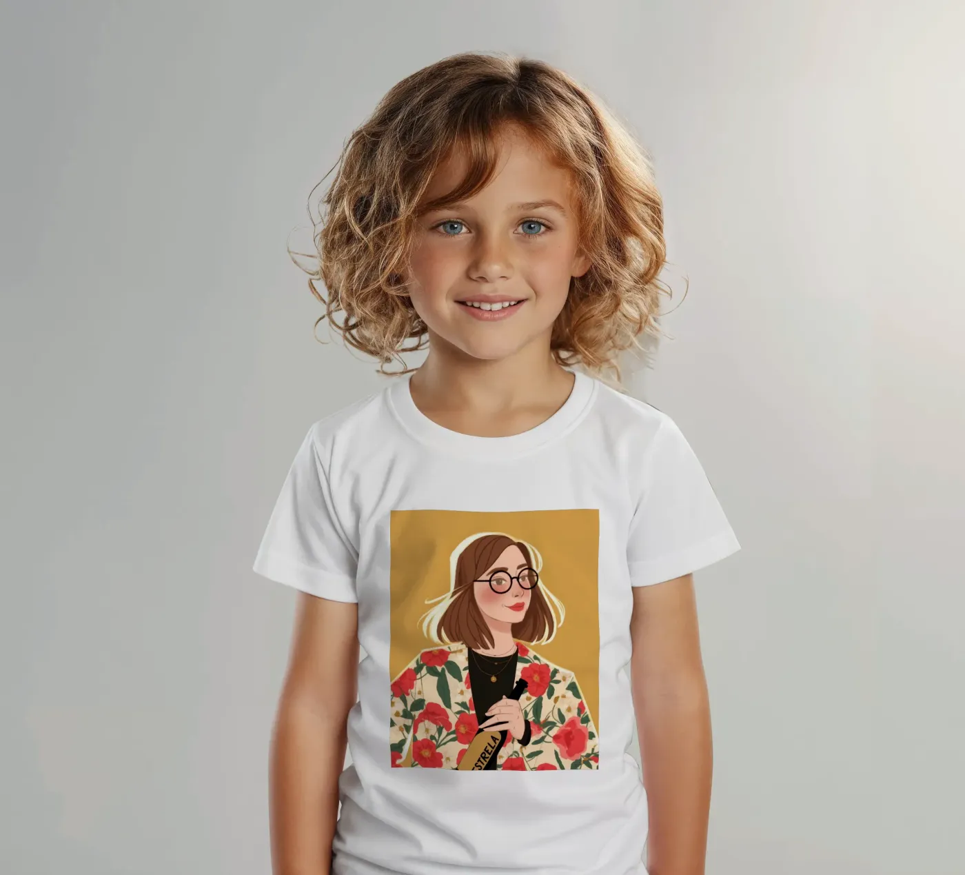 Sophistication florale chic t-shirt enfant de Color Oblivion