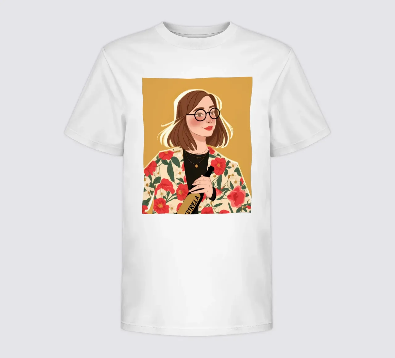 Sofisticatezza floreale chic t-shirt bambini da Color Oblivion