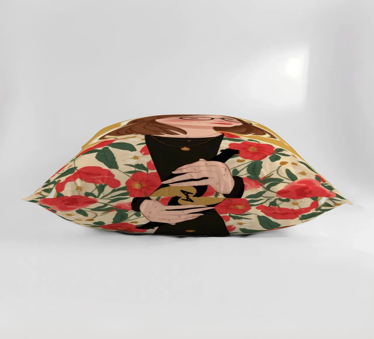Sofisticatezza floreale chic cuscino da Color Oblivion