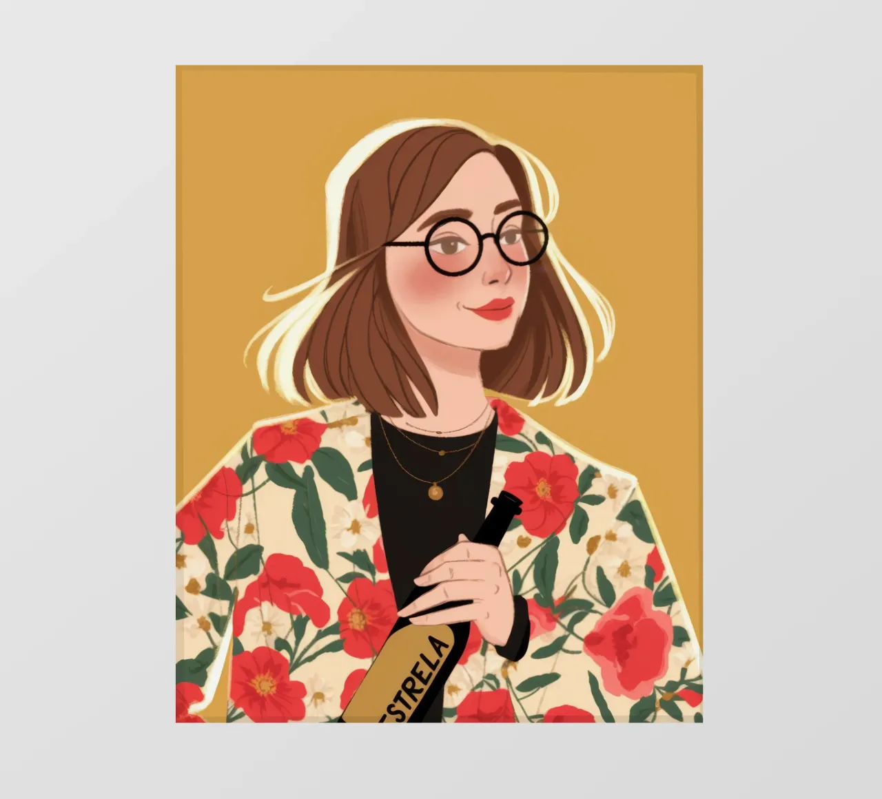 Sofisticatezza floreale chic pellicola backlit da Color Oblivion