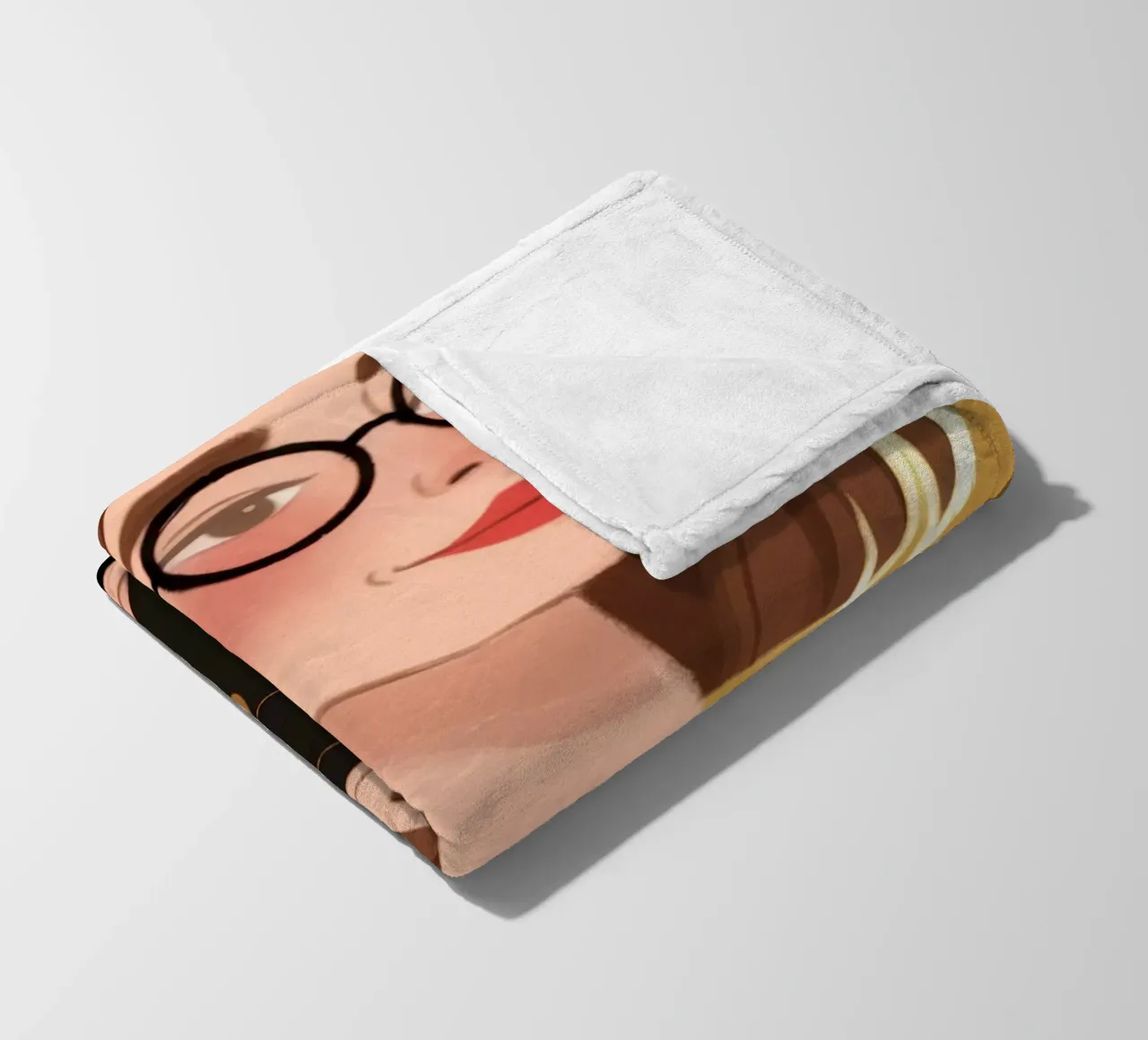 Sofisticatezza floreale chic coperta in pile da Color Oblivion