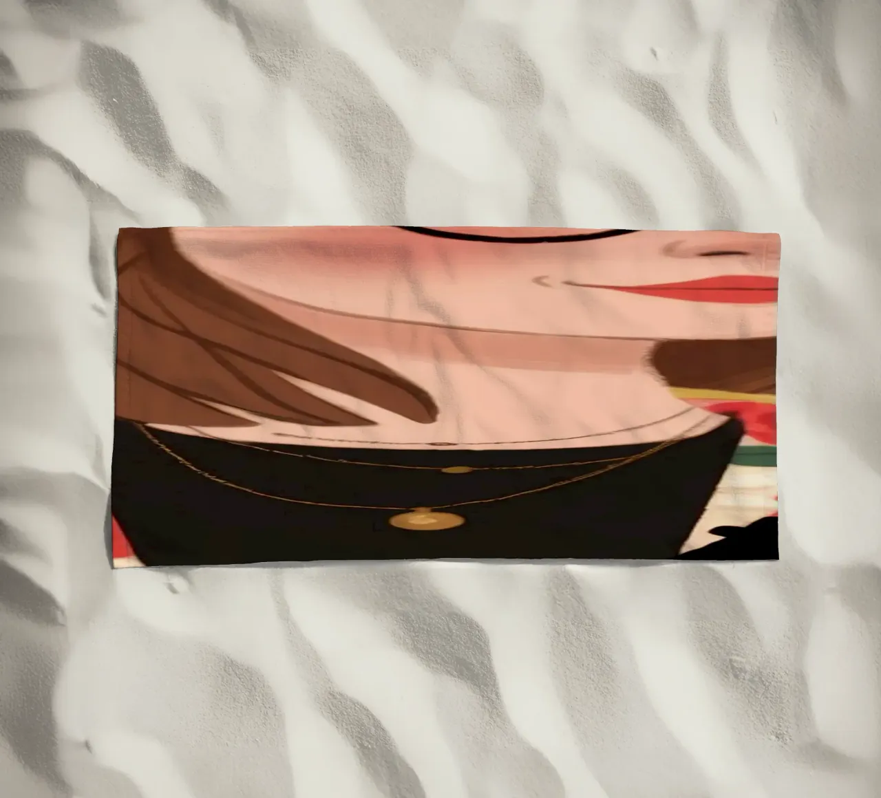 Sofisticatezza floreale chic telo mare da Color Oblivion