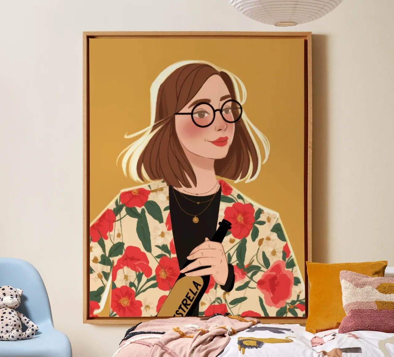 Sofisticatezza floreale chic tela da Color Oblivion