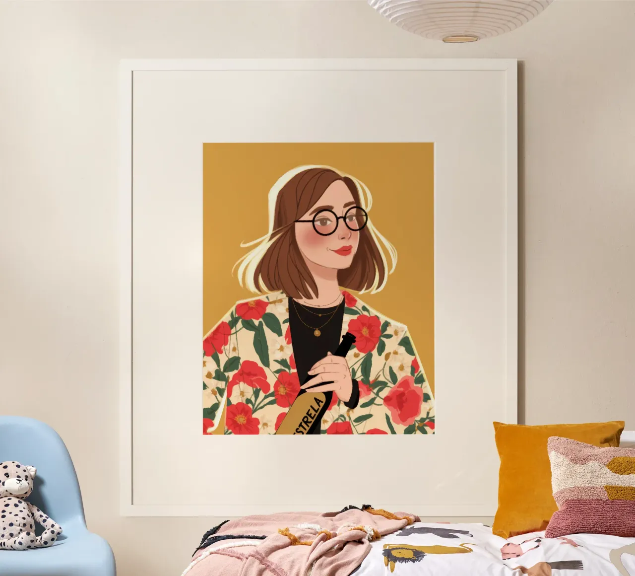 Sofisticatezza floreale chic poster da Color Oblivion