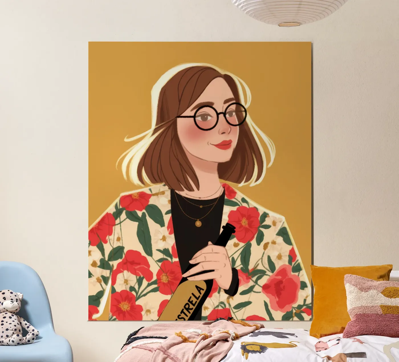 Floral Chic Sophistication Poster von Color Oblivion