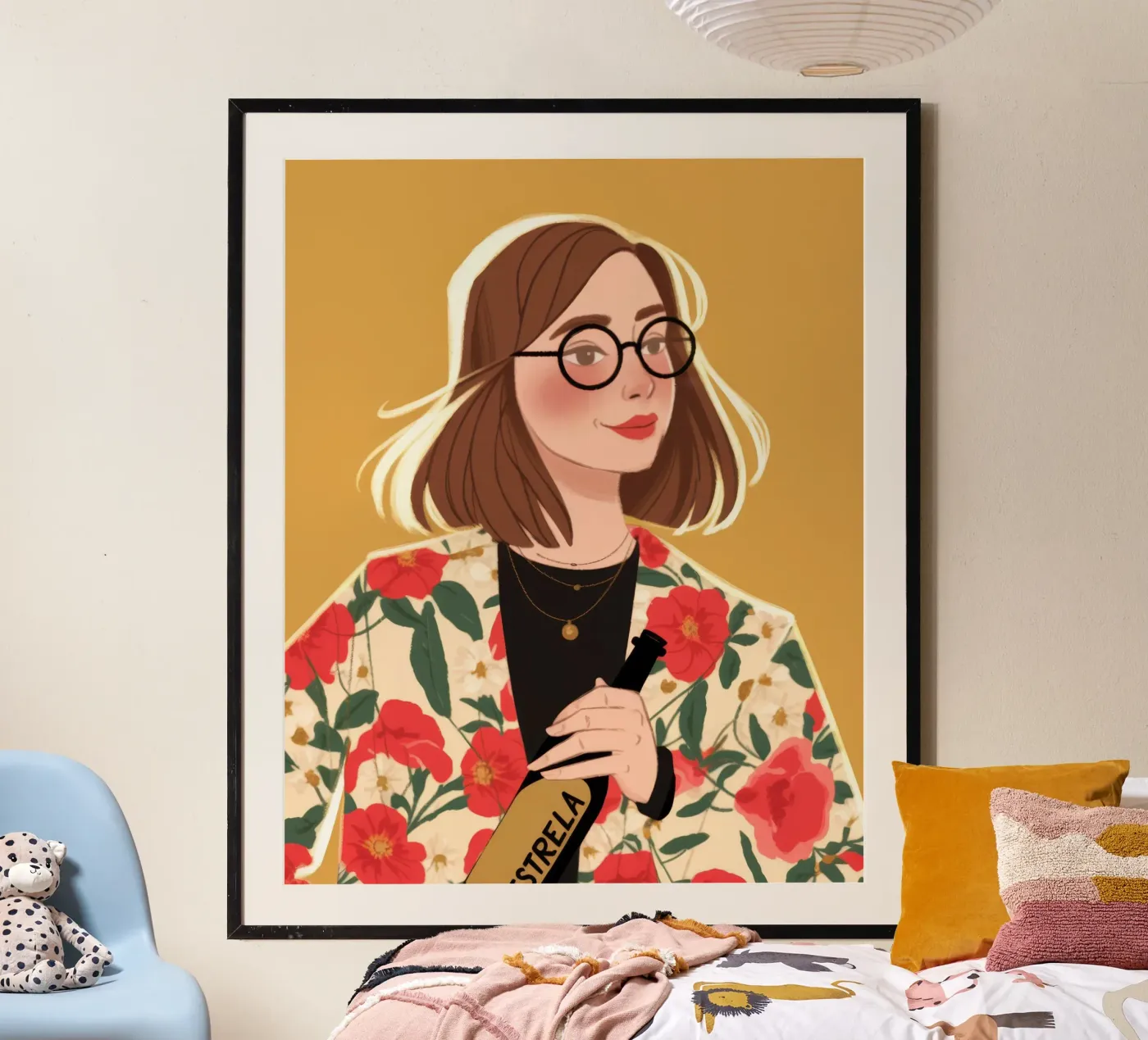 Floral Chic Sophistication Poster von Color Oblivion