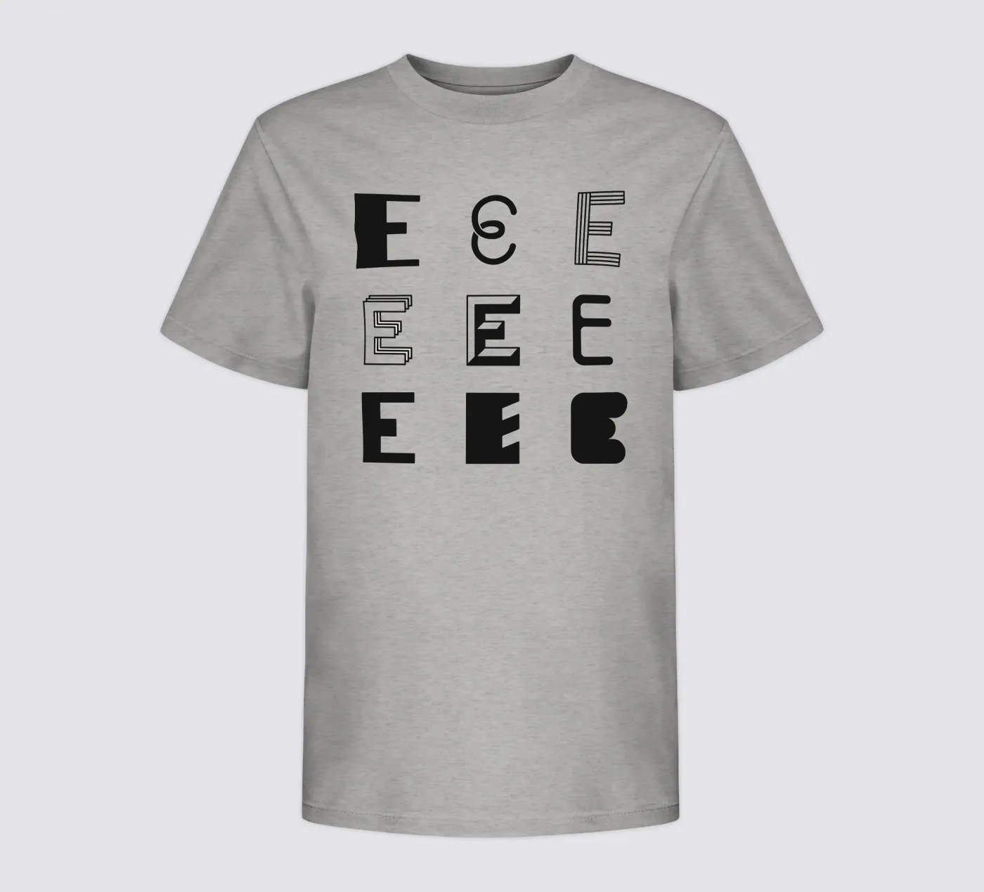 Letter E t-shirt bambini da Lidia Blomgren