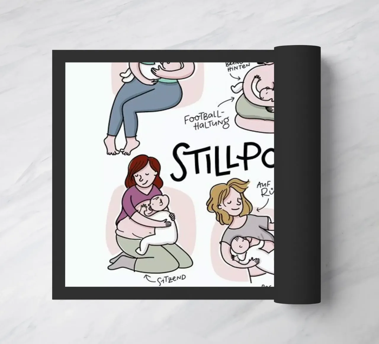 Stillen doormat by Geborgen Wachsen x JUNIQE