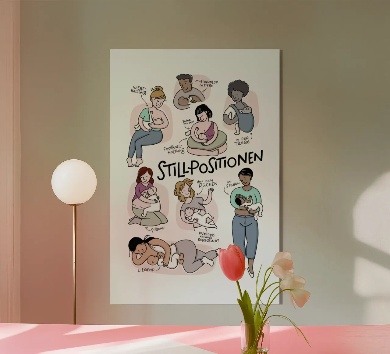 Stillen plexiglass da Geborgen Wachsen x JUNIQE