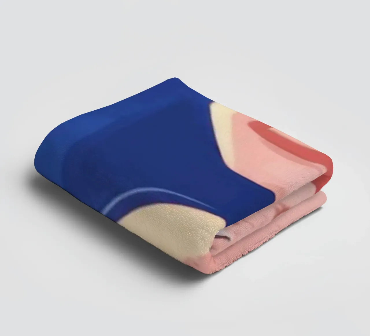 Ätherische blaue Ausstrahlung Handtuch von Color Oblivion