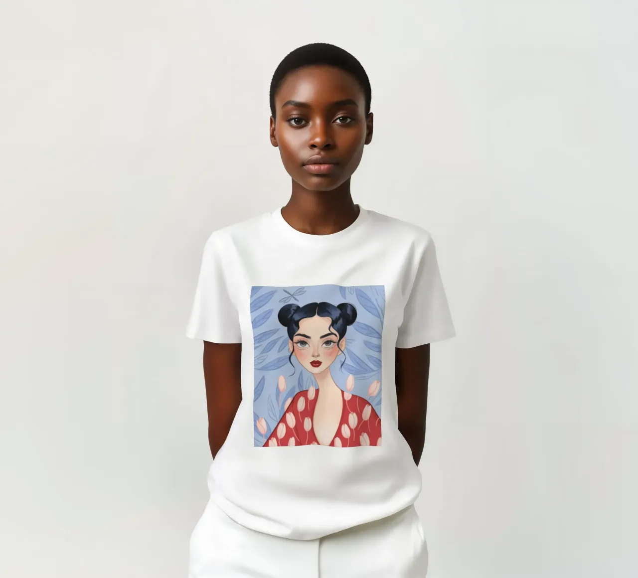 Gioia di un fiore stravagante t-shirt da Color Oblivion