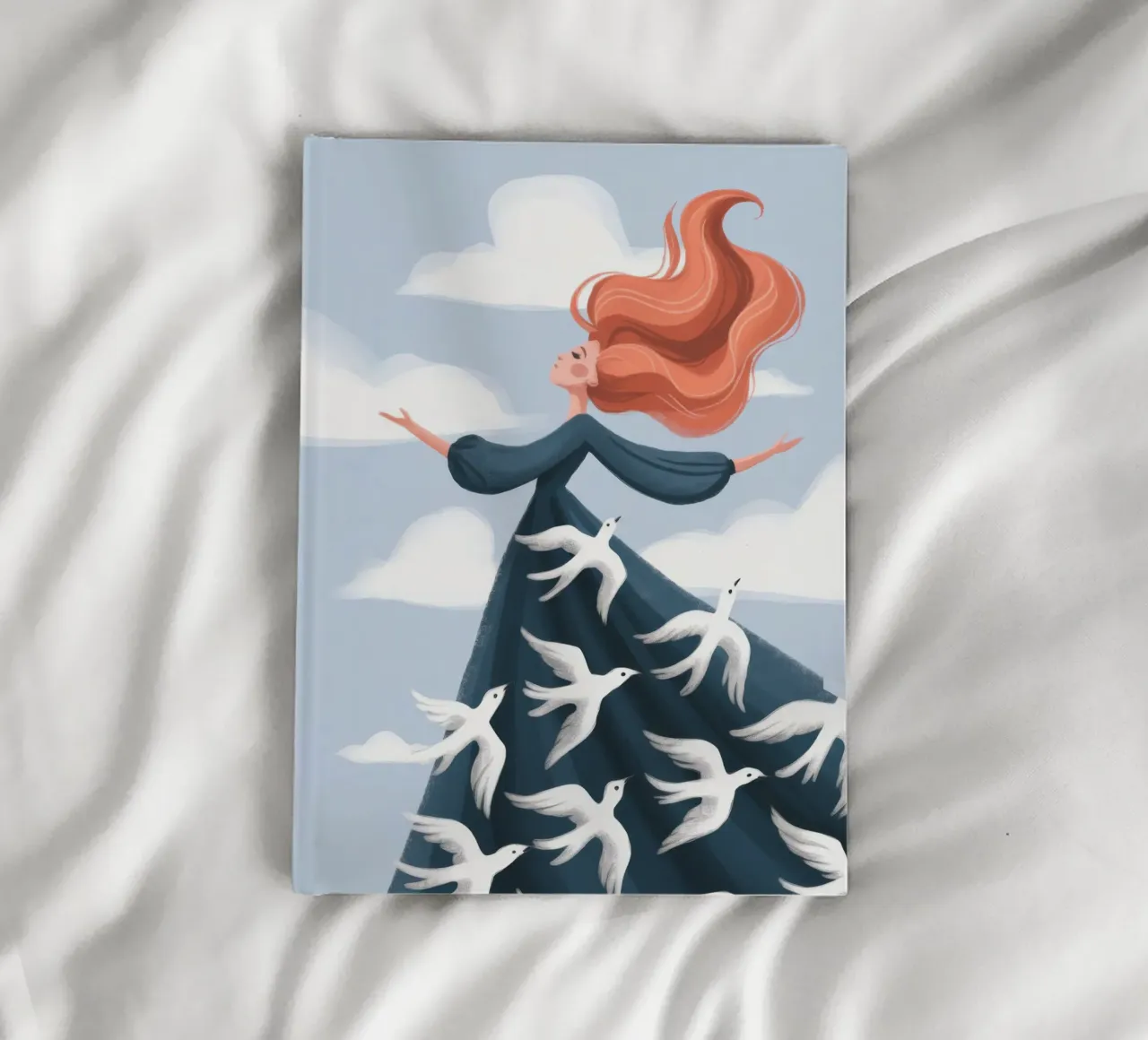 Soaring Bird Reverie notebook by Color Oblivion