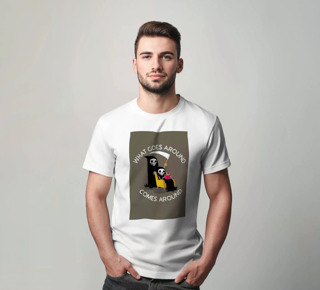 What Goes Around camiseta de DinoMike