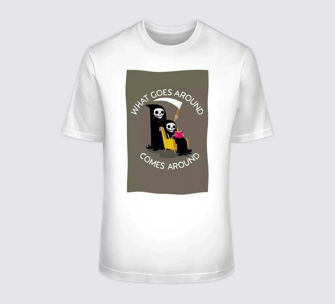 What Goes Around t-shirt da DinoMike
