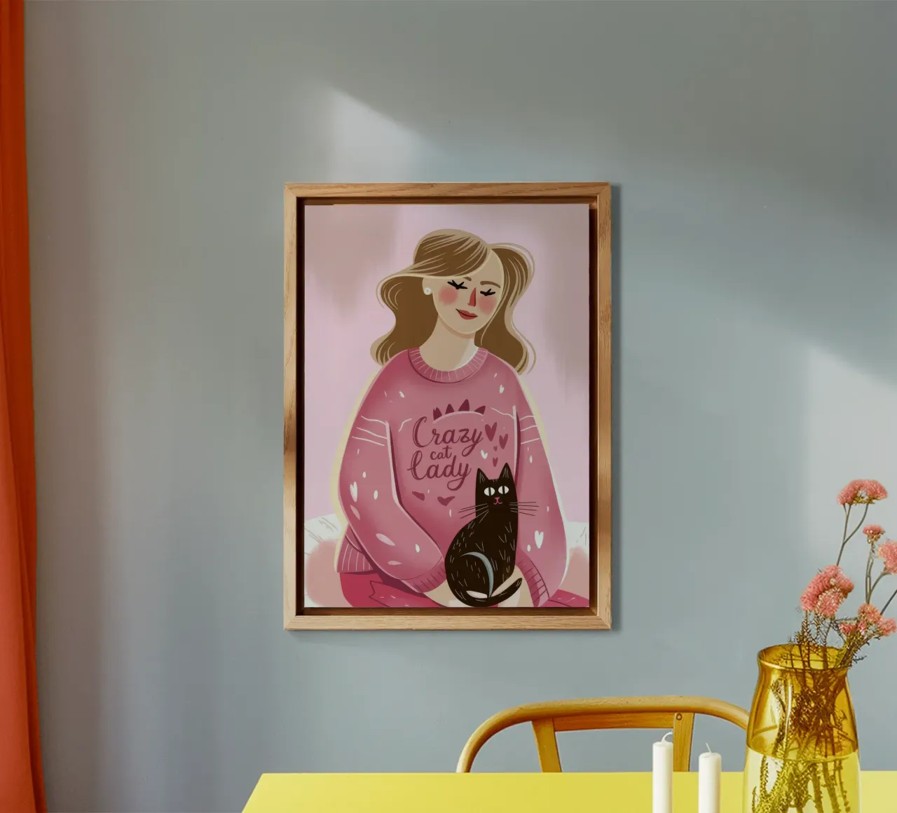 Cozy Cat Love forex plate by Color Oblivion