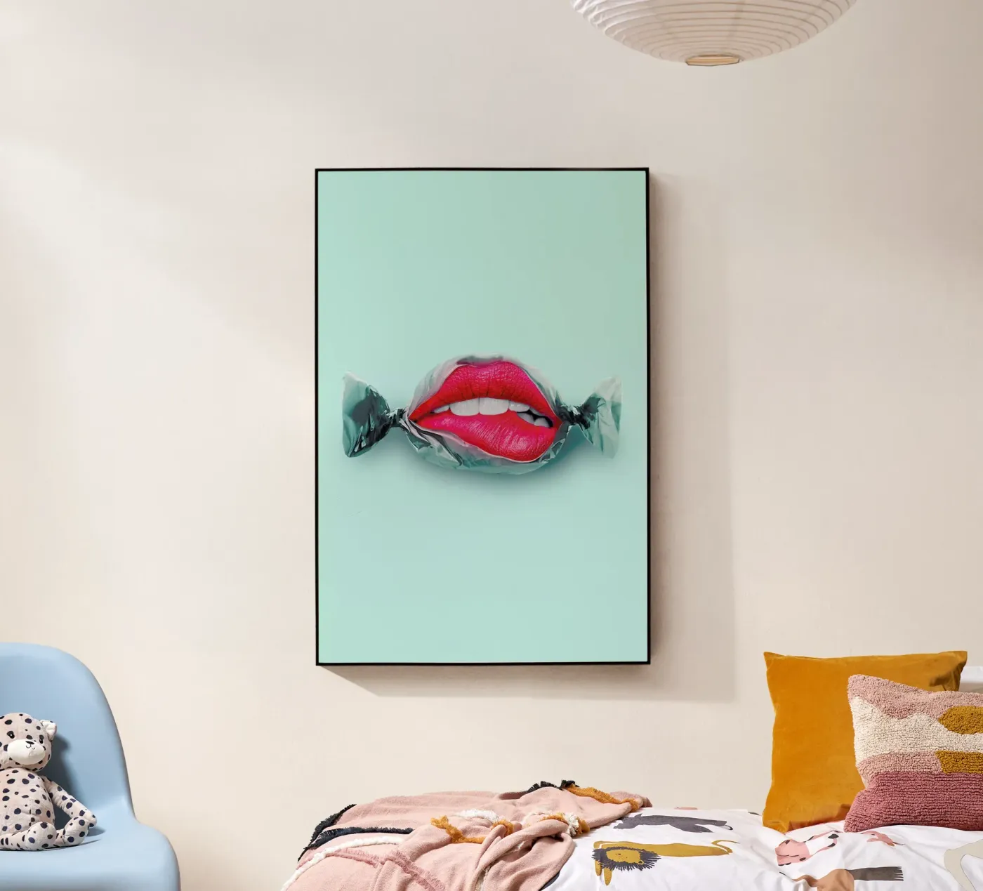 Candy Lips plexiglas de Jonas Loose