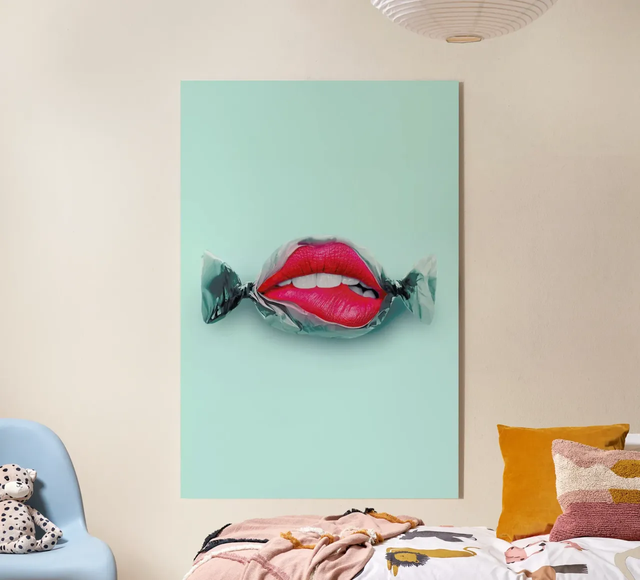 Candy Lips plexiglass da Jonas Loose
