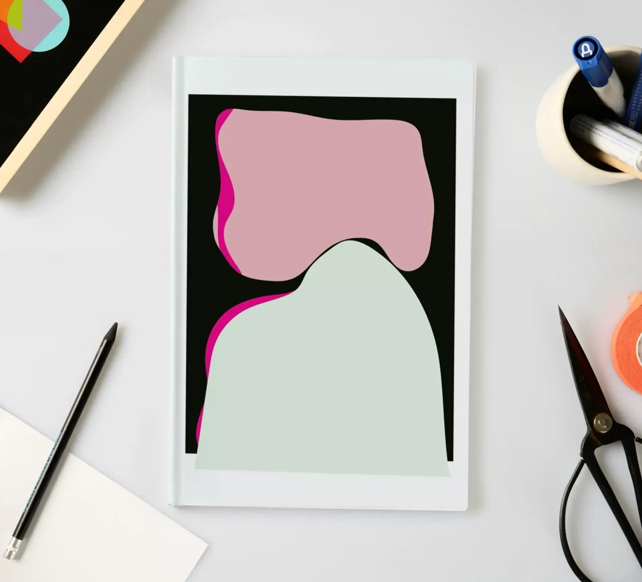 Abstract 2 notebook by Nordic Creators