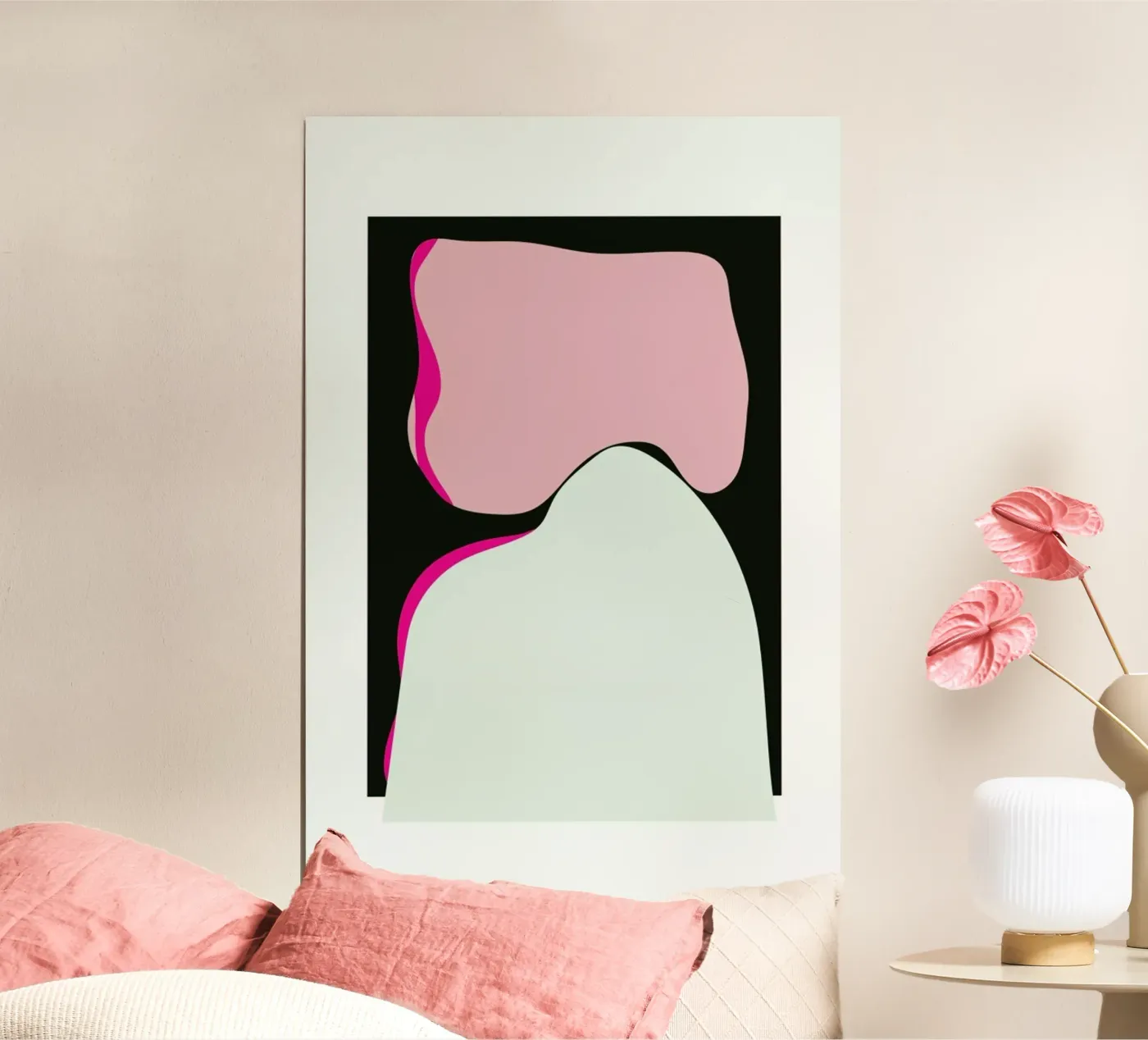 Abstract 2 poster by Nordic Creators