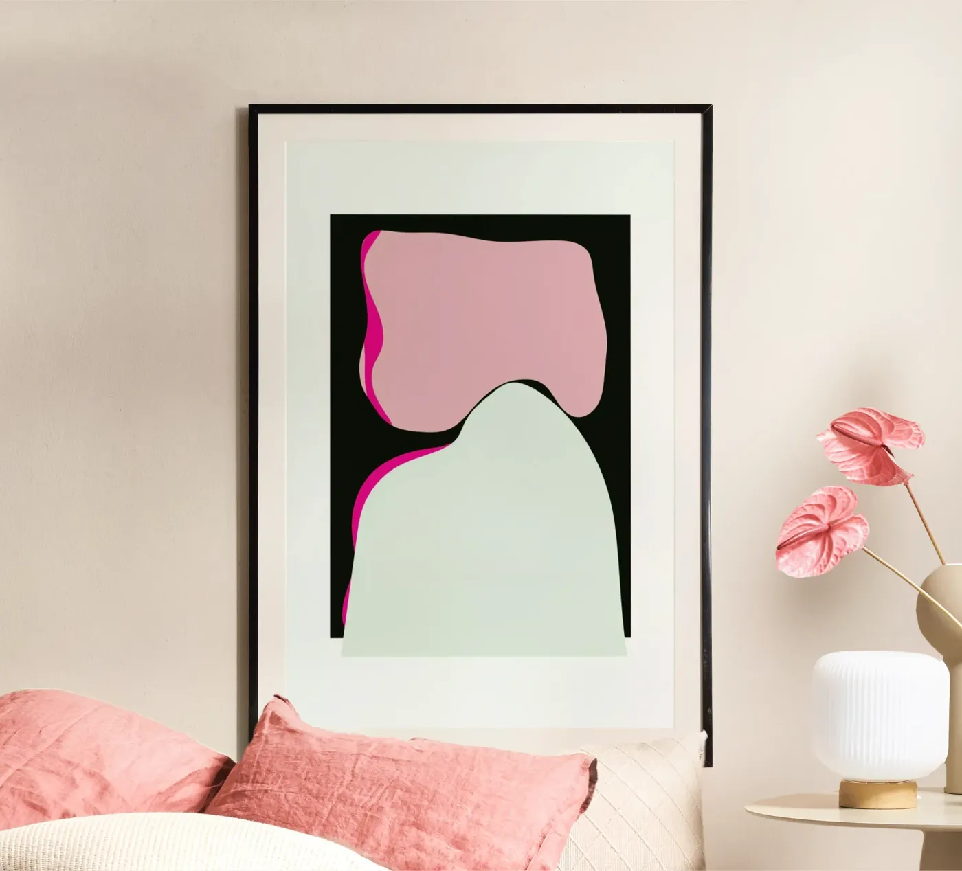 Abstract 2 poster by Nordic Creators