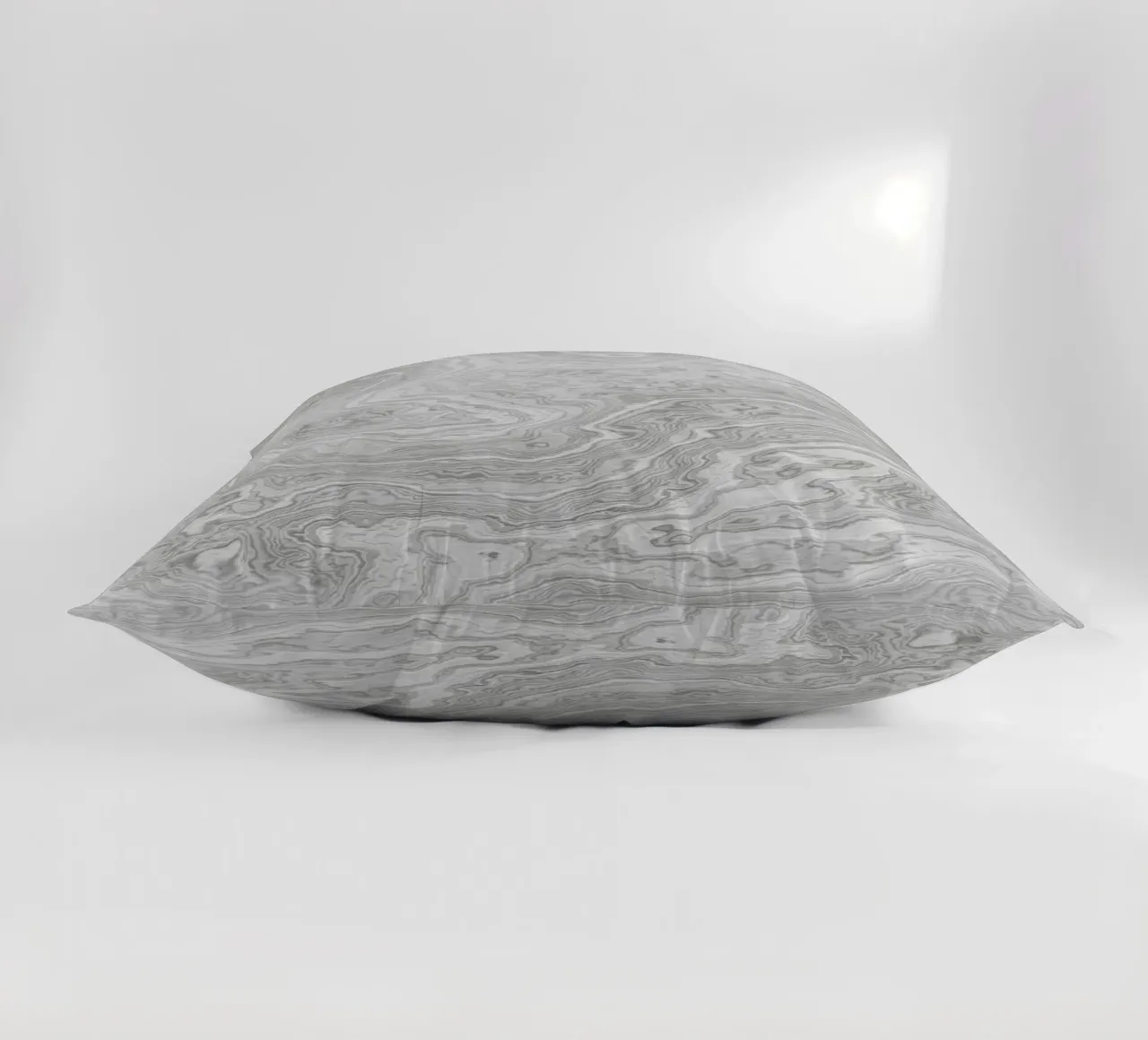 Statuario White Marble Texture decorative cushion by amini54