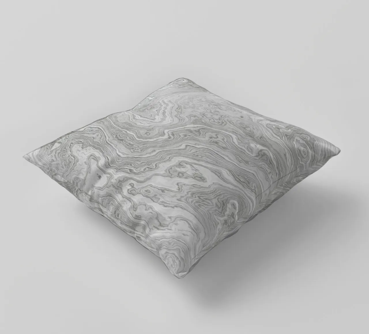 Statuario White Marble Texture decorative cushion by amini54