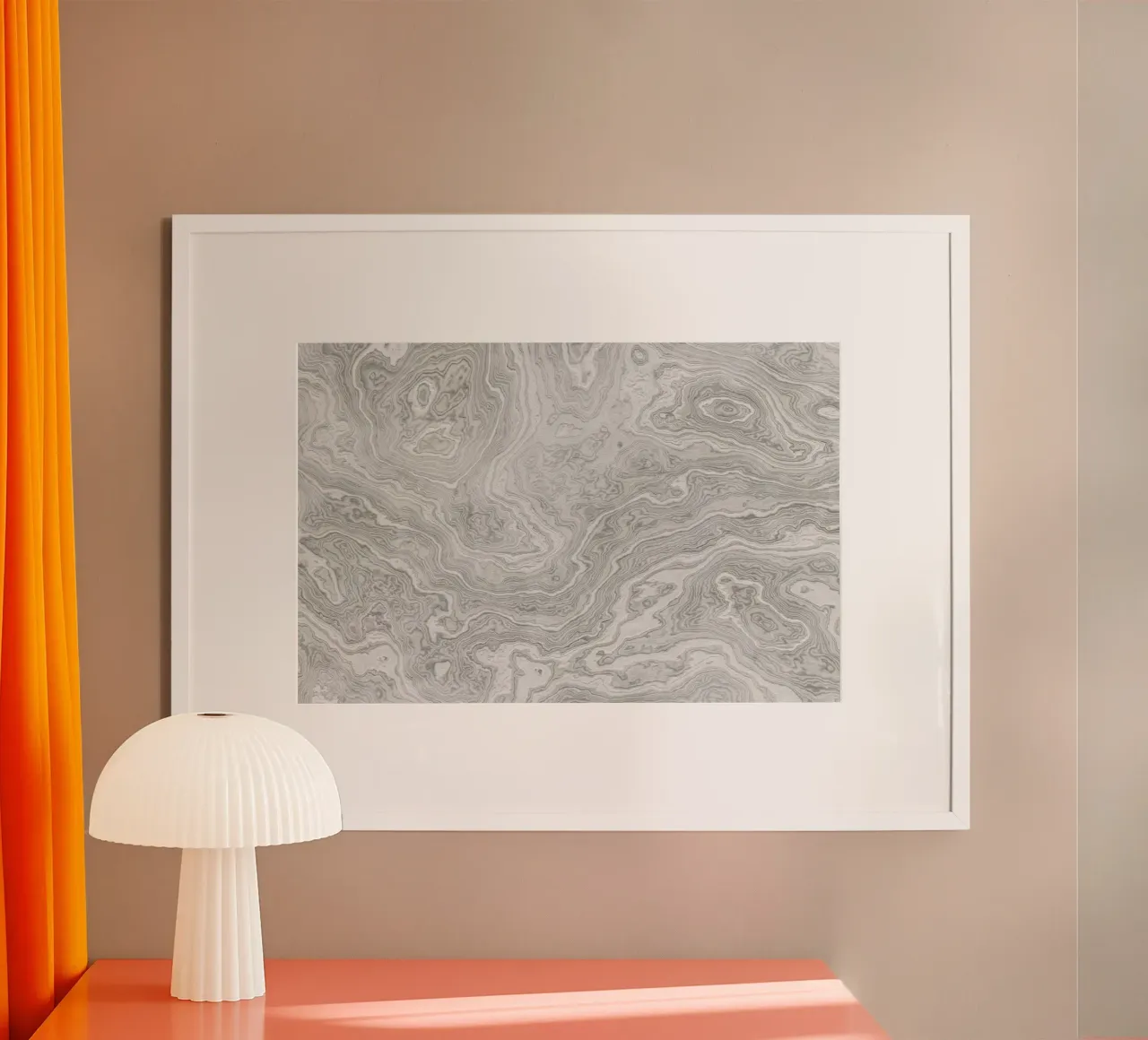 Texture marmo bianco Statuario poster da amini54