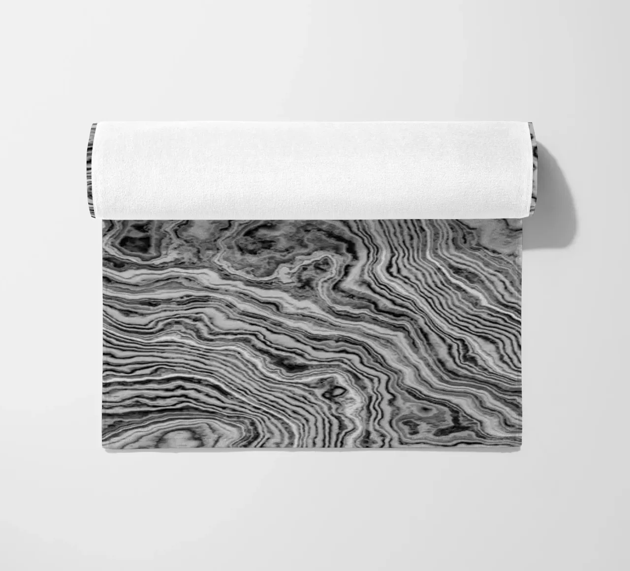 Texture marmo bianco e nero telo mare da amini54