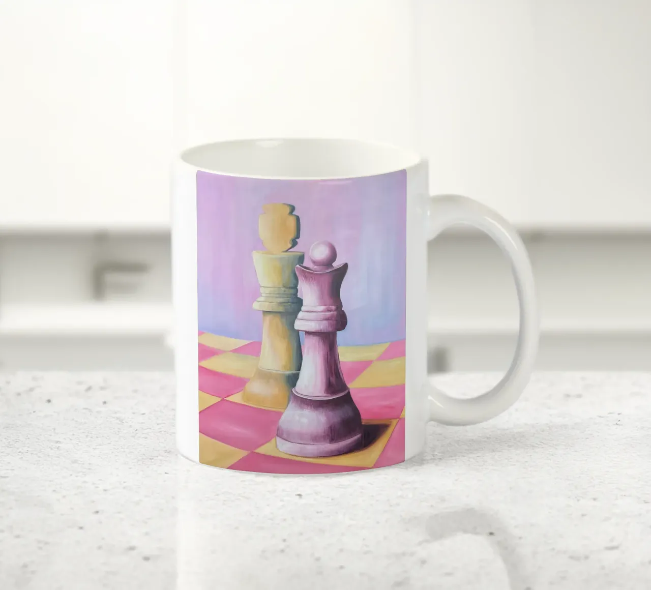 the endgame tazza in ceramica da Ambition Wall