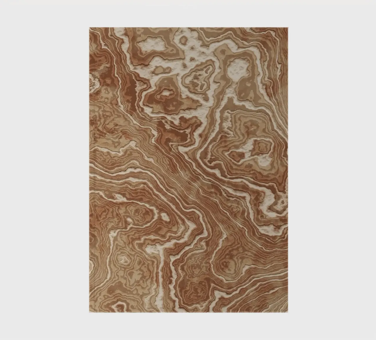 Cocoa Beige Marble Texture notebook by amini54