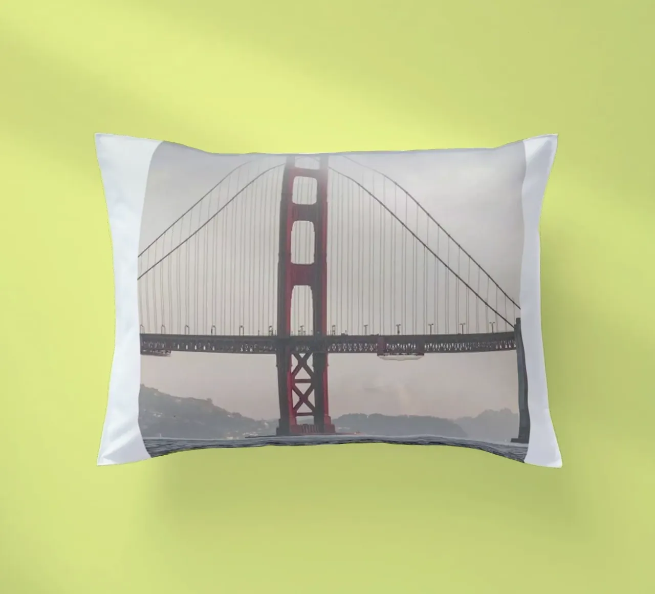 Golden Gate Bridge cuscino da METROPOLIS