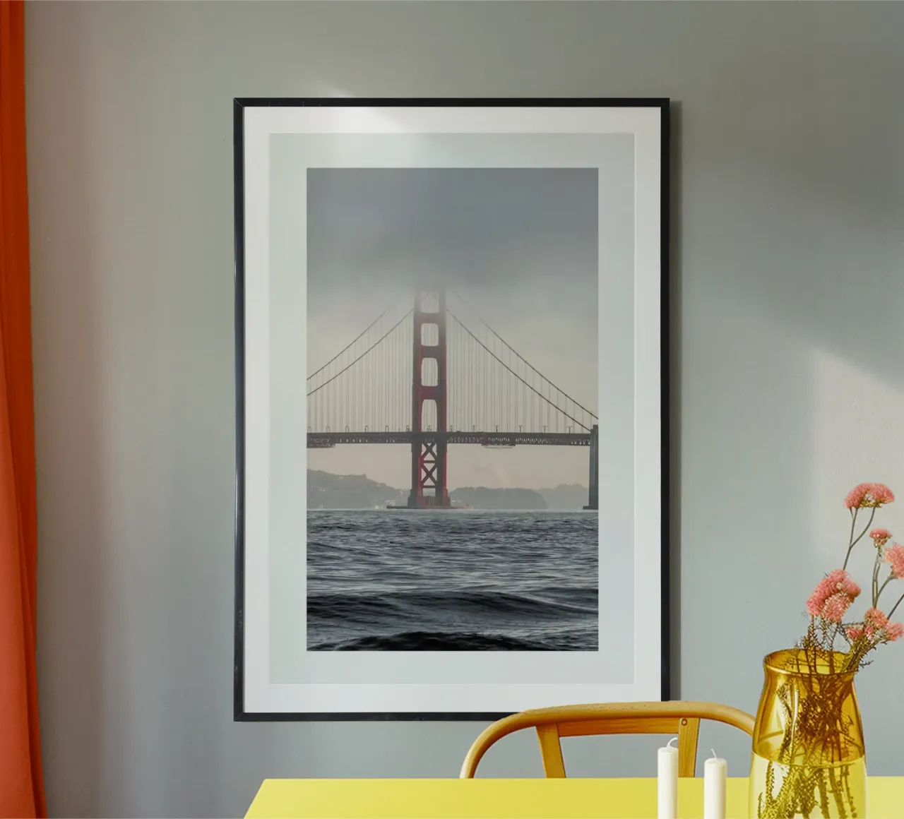 Golden Gate Bridge carta hahnemühle da METROPOLIS